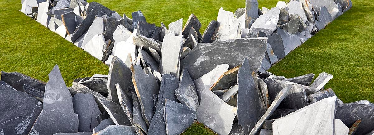 Houghton Cross by Richard Long, 2016